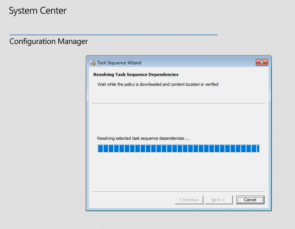 SCCM Bare Metal OS Deployment (UEFI) – NC State Active Directory